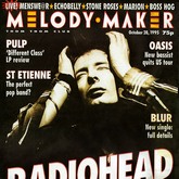 Radiohead, Melody maker, 1995, cover session