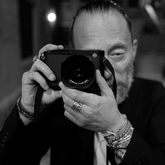 Thom Yorke, 2018, Venice, bw